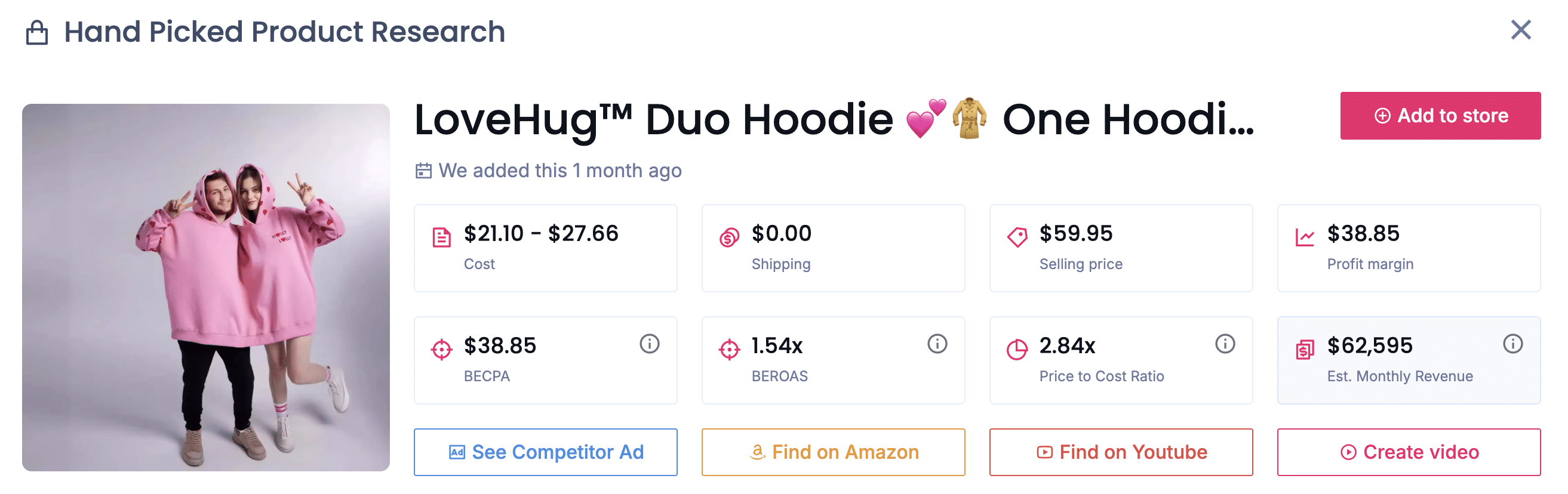 LoveHug™ Duo Hoodie